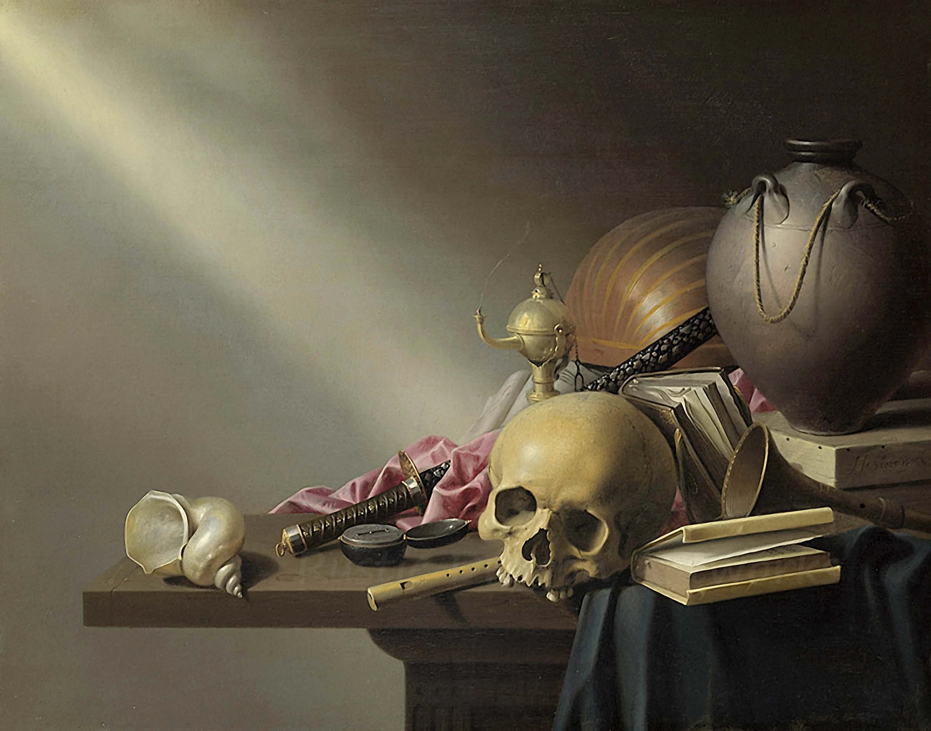 An Allegory of the Vanities of Human Life by Harmen Steenwijck