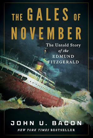 The Gales of November: The Untold Story of the Edmund Fitzgerald book cover by W. W. Norton
